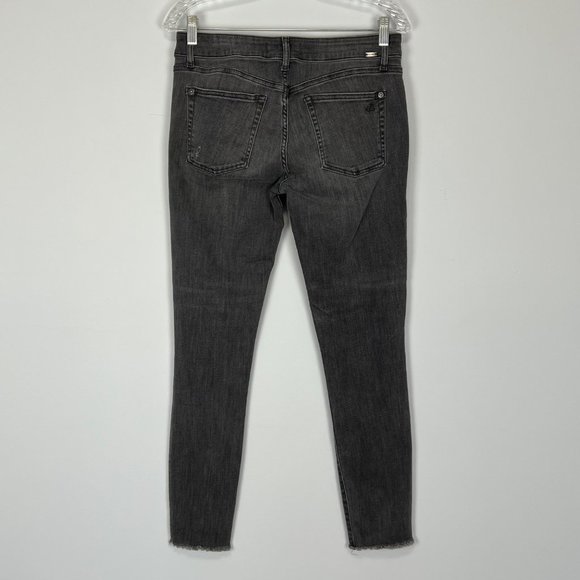 DL1961 x Jessica Alba Womens No. 3 Instasculpt Skinny Jeans Weathered size 28 - Picture 8 of 16